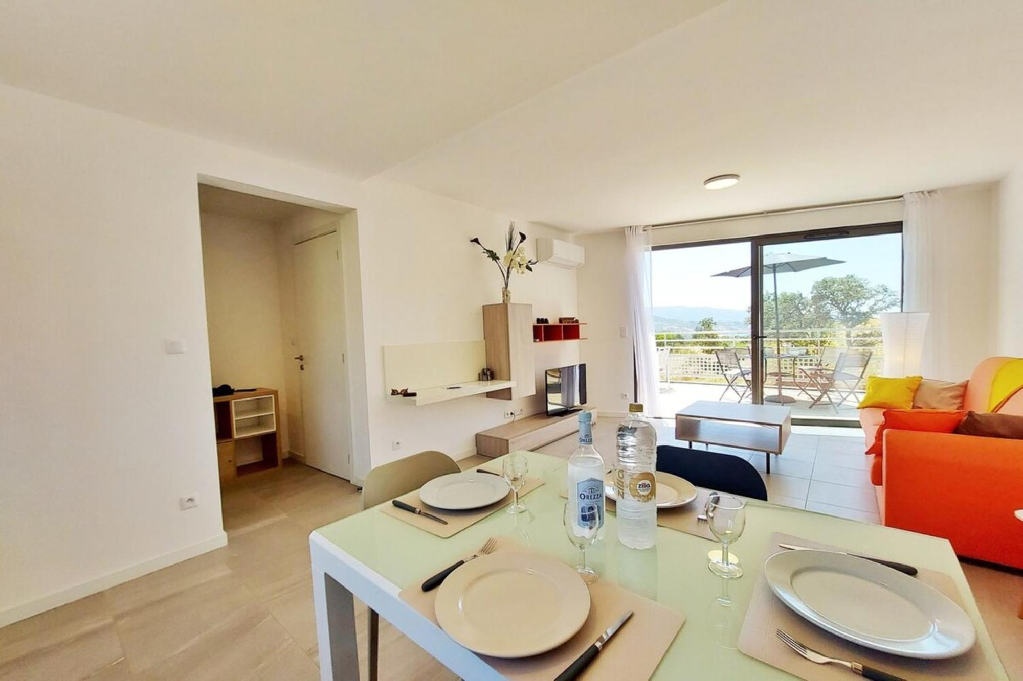 Amalia - Sea View Terrace Wifi Parking - By Tgb Porticcio (Corsica) Exterior foto